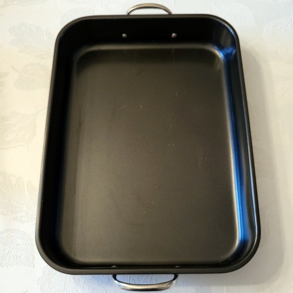 Non-Stick Lasagna Roasting Pan with Rack - Picture 5 of 9